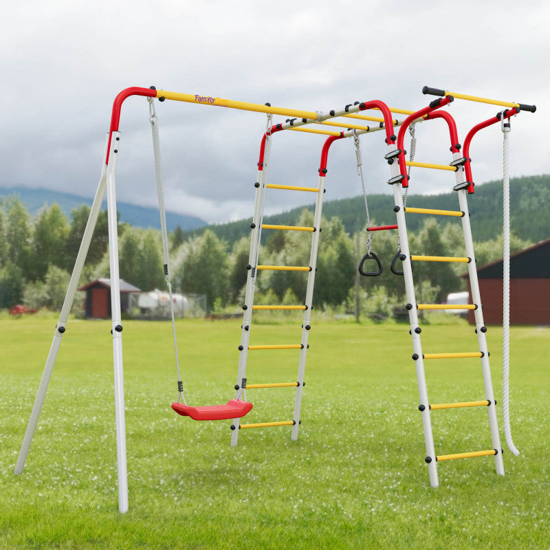 Backyard Playground – Ultimate Fun & Fitness for Kids (Plastic Swing)