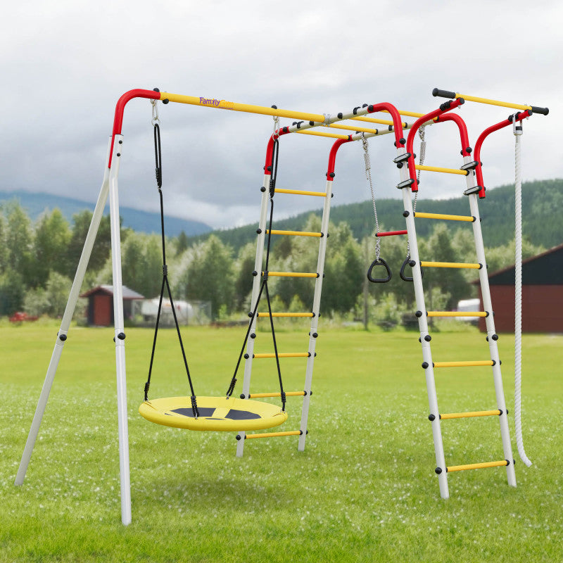 Backyard Playground – Ultimate Fun & Fitness for Kids (Swing nest)